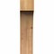 Ekena Millwork Huntington Smooth Corbel, Western Red Cedar, 3 1/2"W x 6"D x 14"H COR04X06X14HUN00SWR - alternate 2